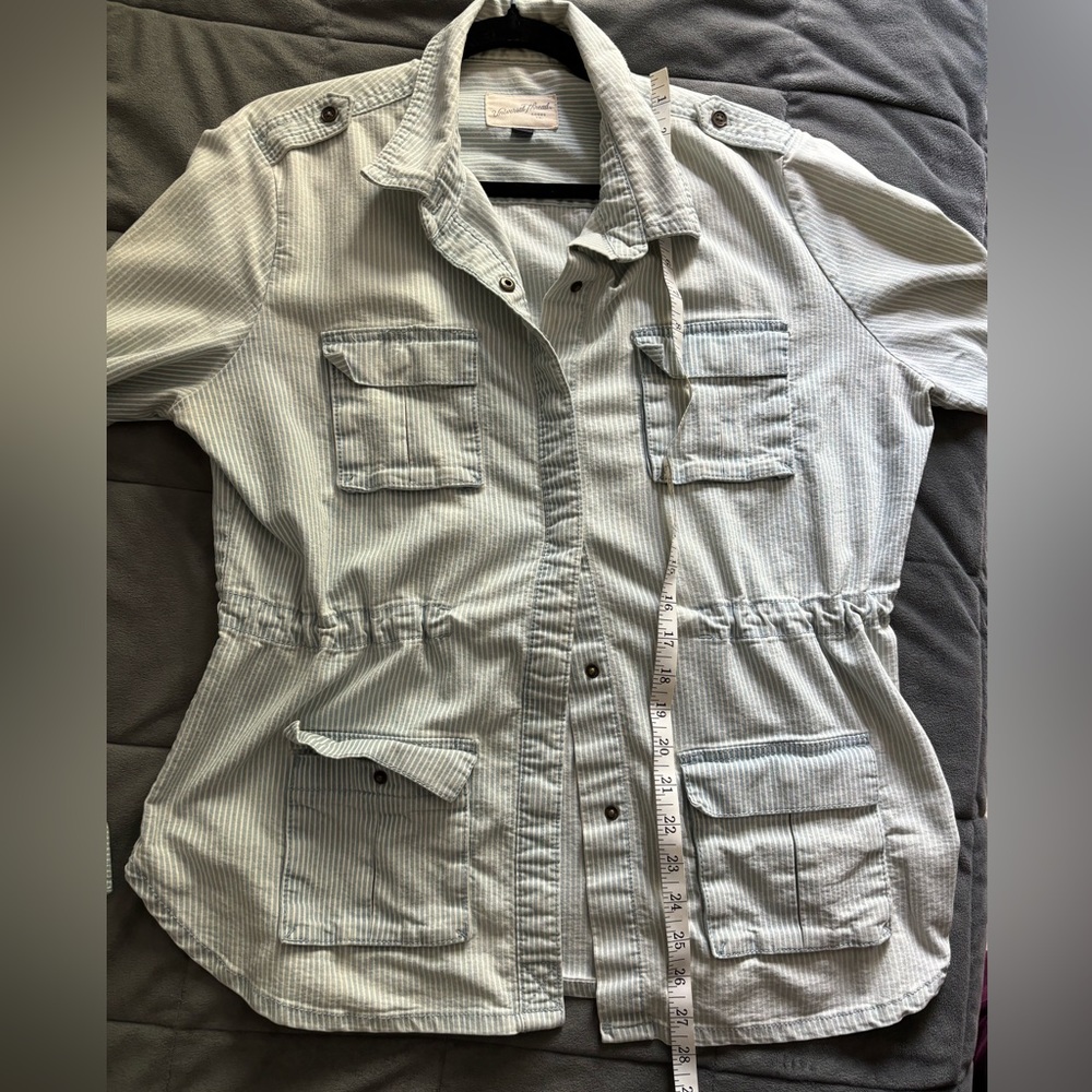 Universal Thread Drawstring Utility Jacket Size S - Picture 7 of 8